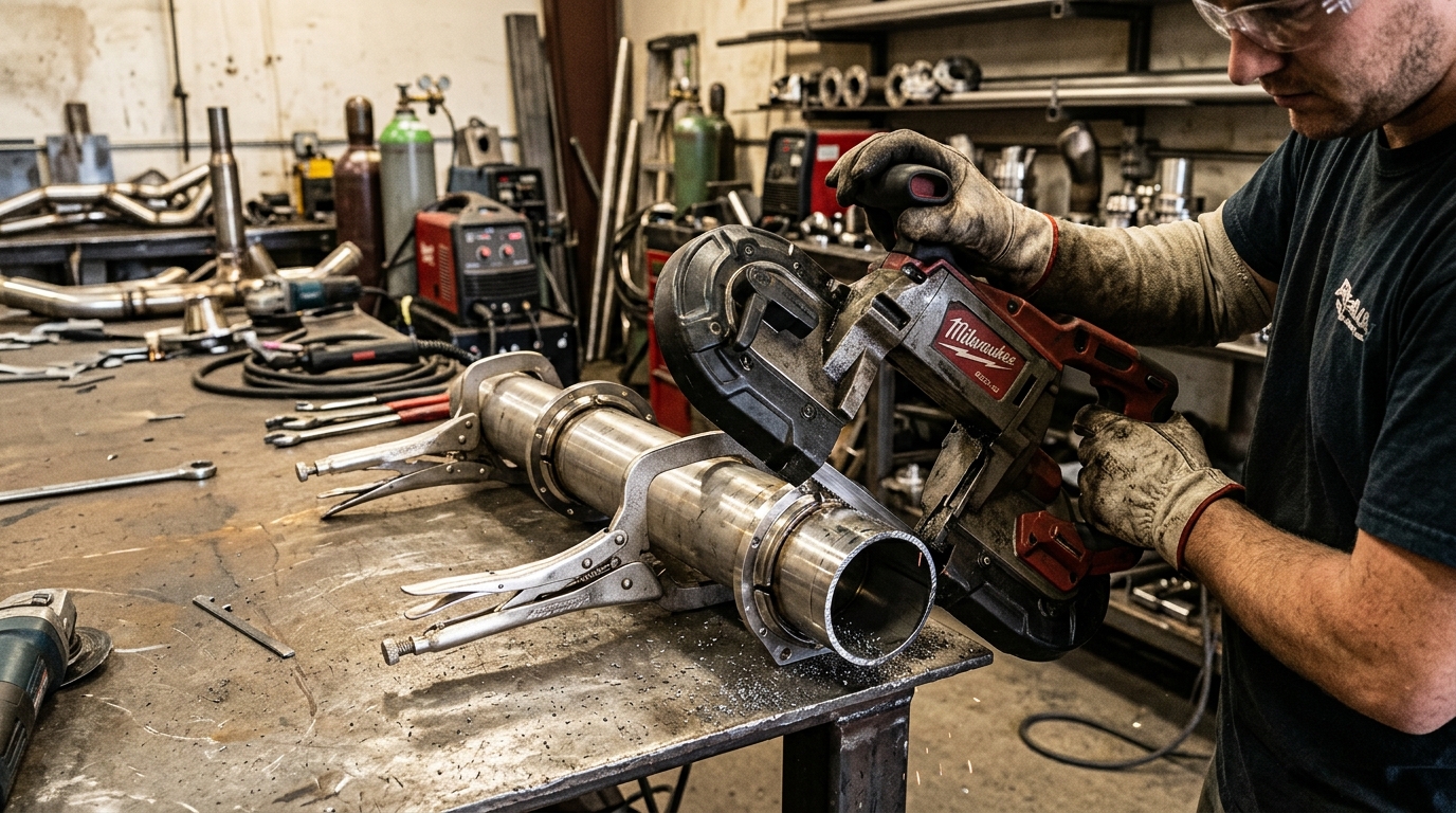 Układ doładowania: zewnętrzny zawór wastegate V-Band ze Screamer Pipe, zawór Blow-Off dwutłoczkowy i kolektor ze stali kwasoodpornej