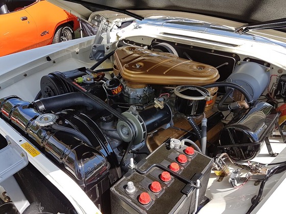 1956 Chrysler 300B engine - Flickr - dave 7.jpg